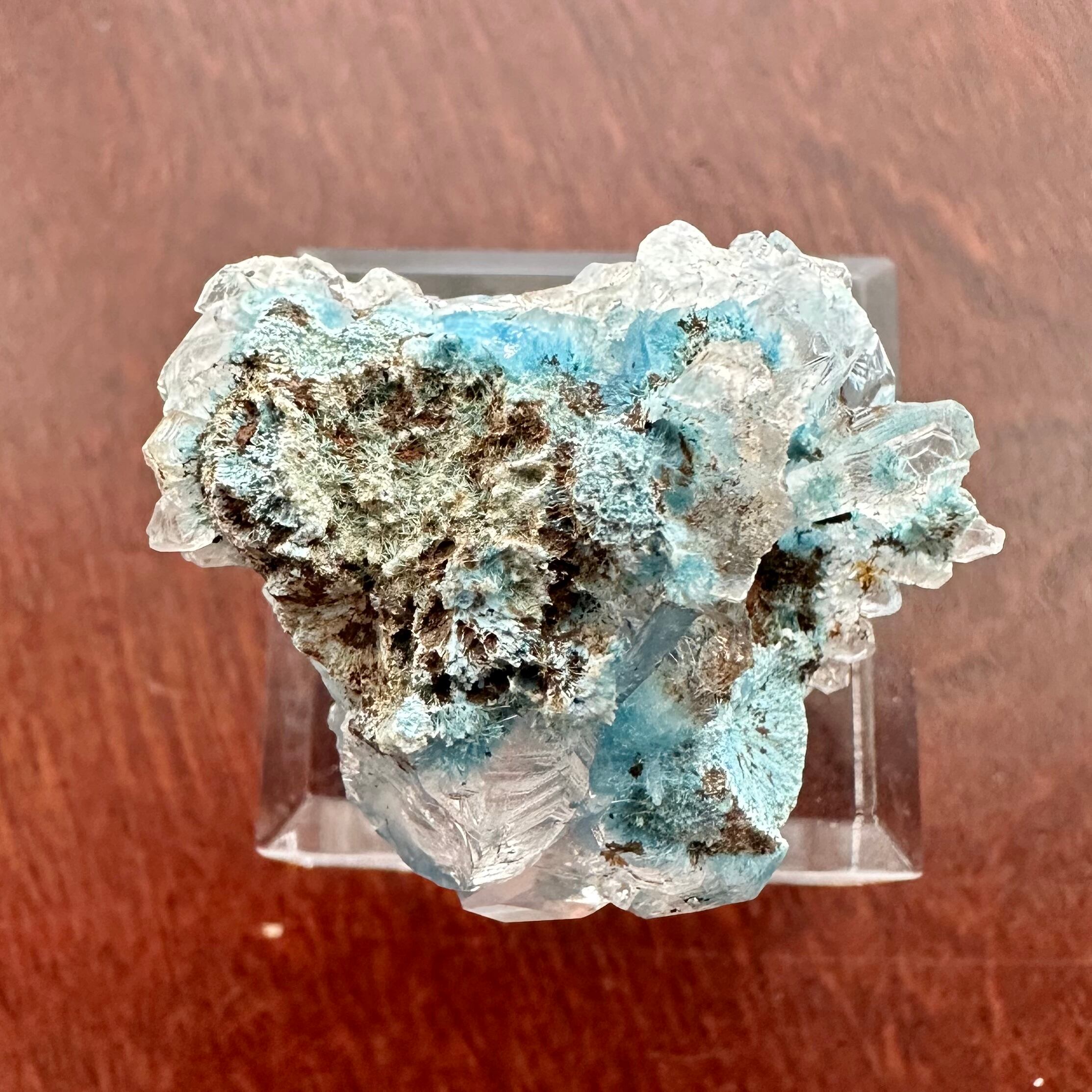 シャッタカイト / クォーツ【Shattuckite in Quartz】ナミビア産
