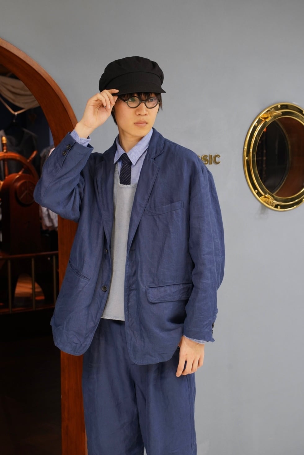 LINEN CLASSIC JACKET | 【OFFICIAL】PORTER CLASSIC ONLINE SHOP