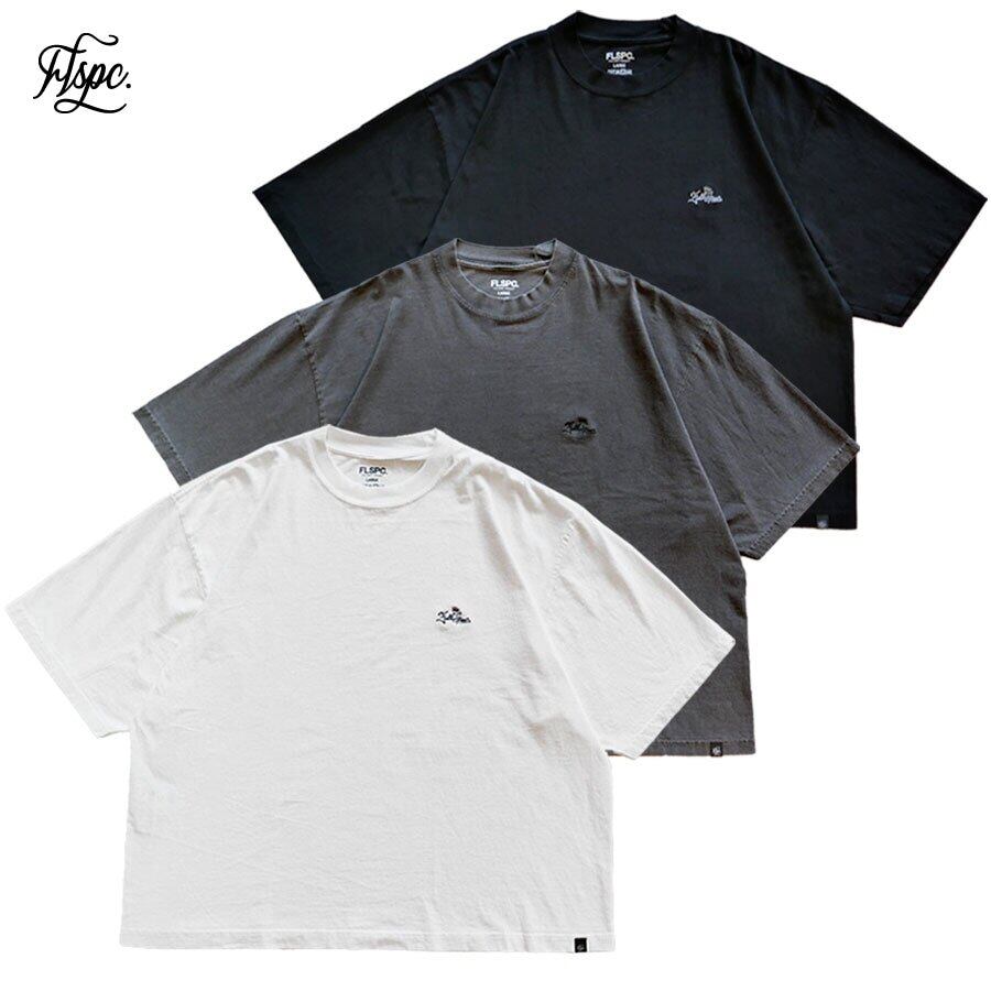 FLSPC. : GARMENT DYE DROP SHOULDER "G Logo"
