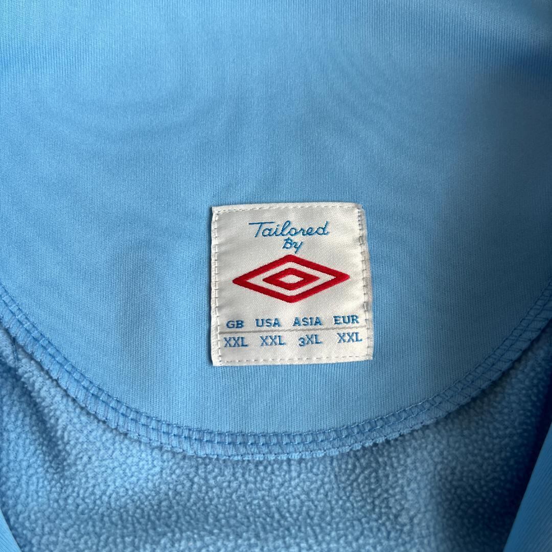 アンブロ マンチェスターシティ ハーフジップスウェット サッカー 2XL