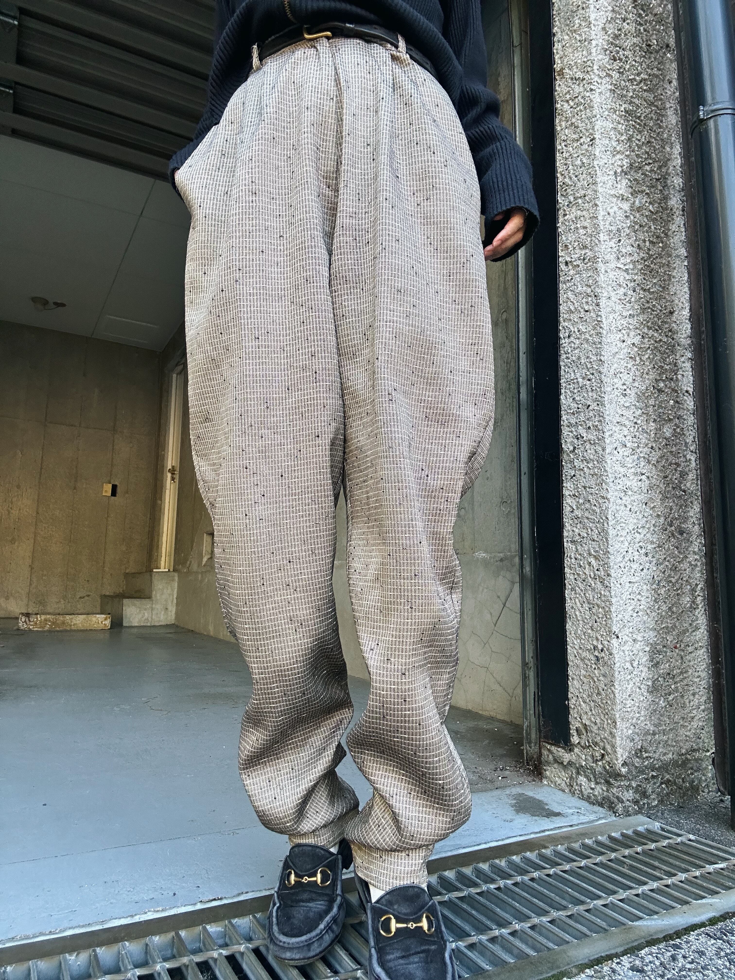 (PT721)80‘s CRISTINA 2tac pants made in USA