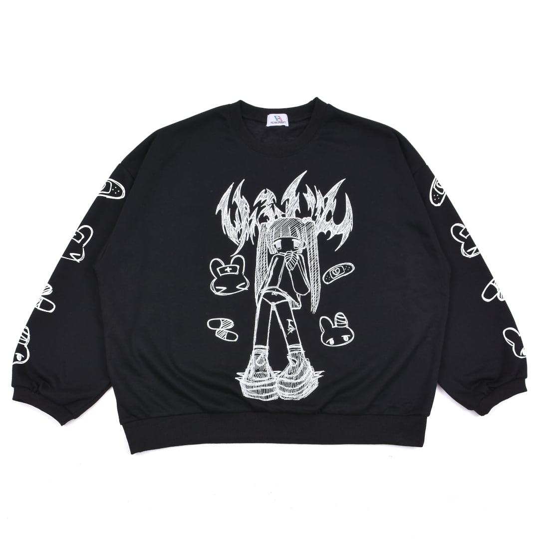 11/13新着】落書きGIRLスウェット | VOLCAN&APHRODITE