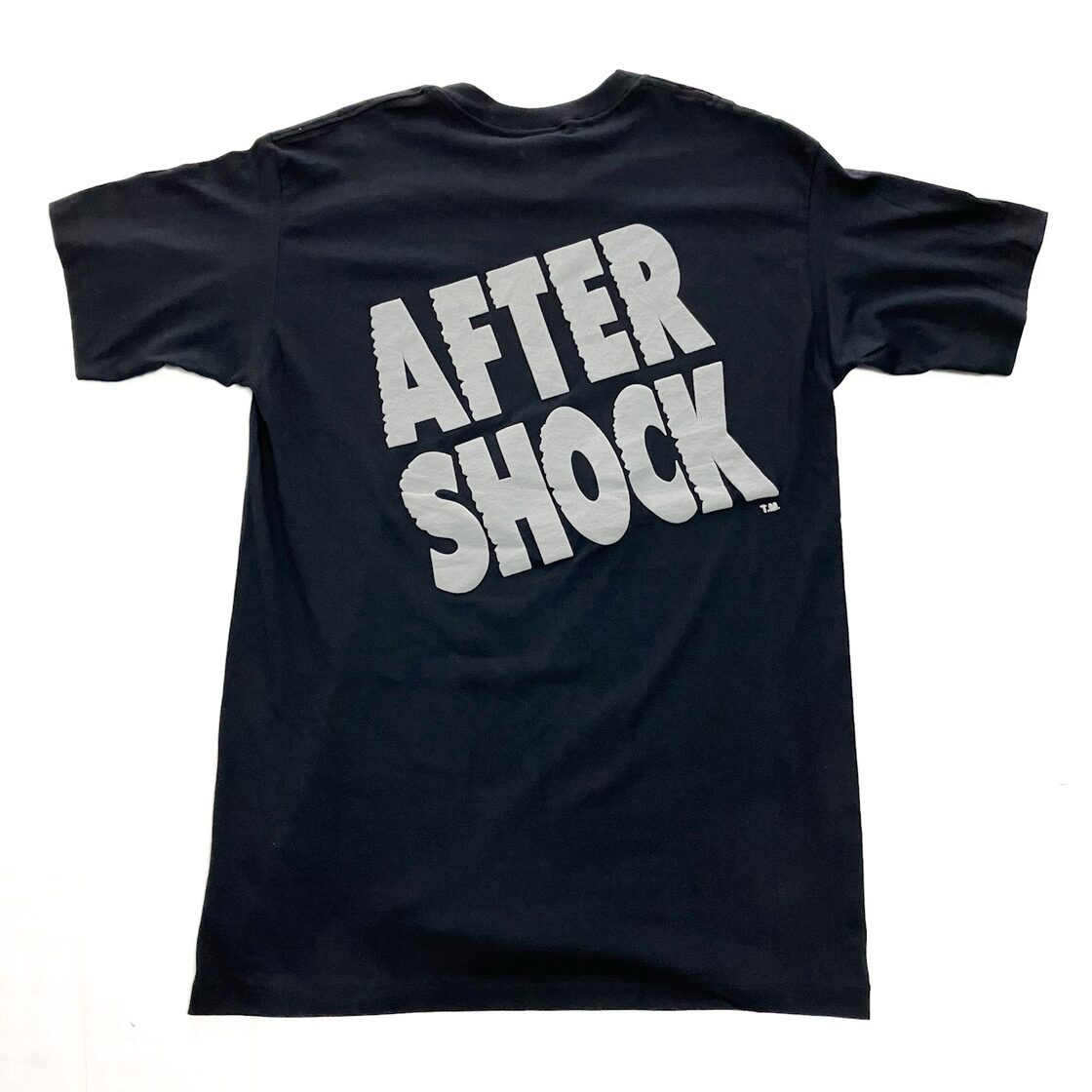 90s USA製 クルーネック 両面プリント 半袖Tシャツ AFTER SHOCK グッド 