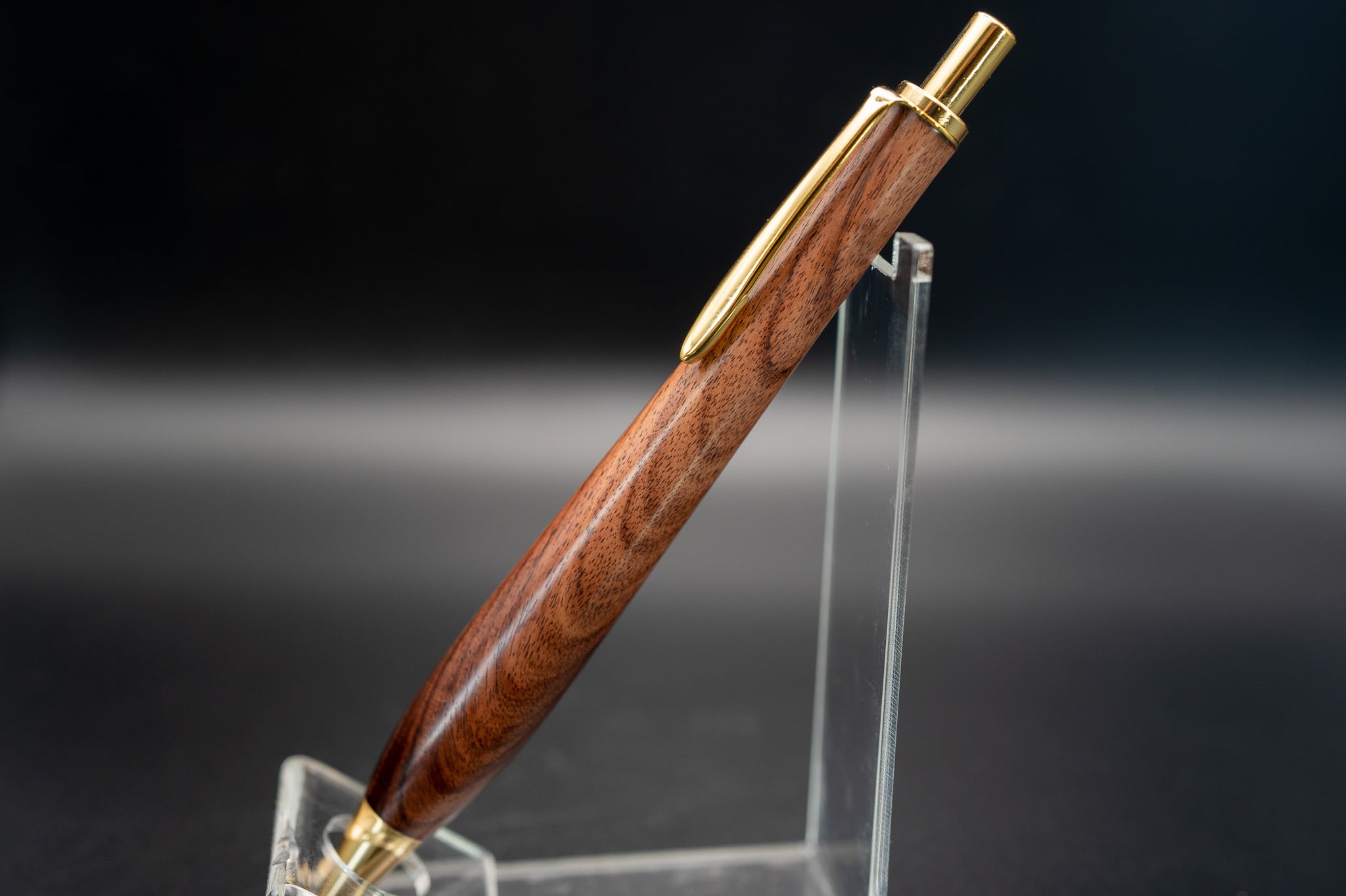 王室御用達】キングウッドシャーペン 24金メッキ