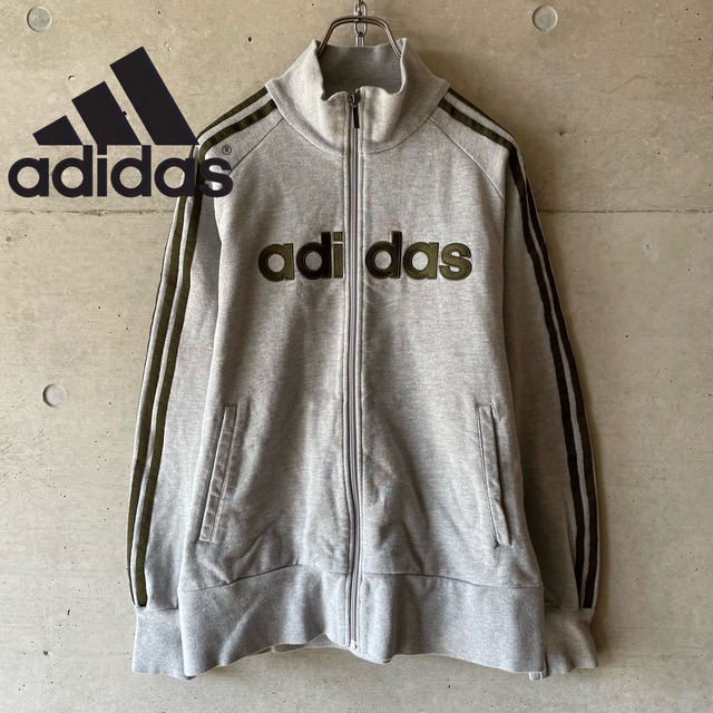 【adidas】logo embroidery sweat track jacket(msize)0320/tokyo