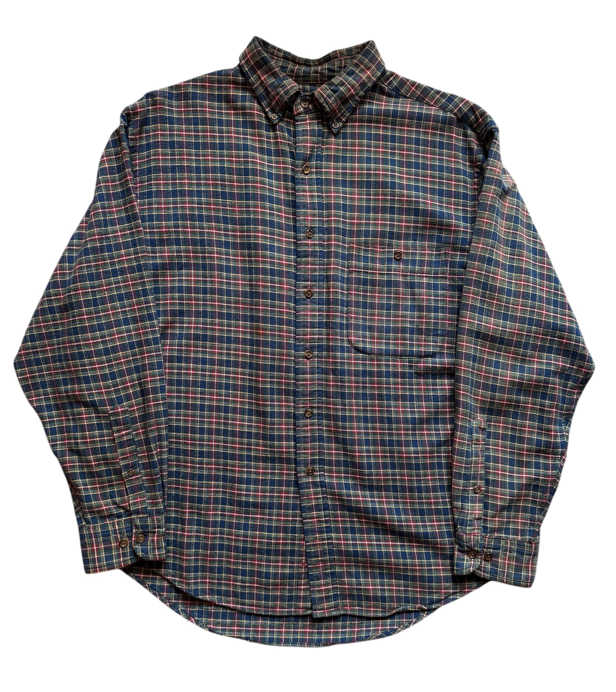70s Sears Sportswear プリントネルシャツ XL-TALL | PAY ID