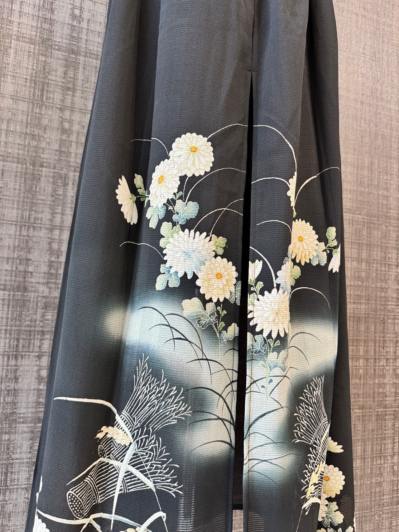 See-through long skirt 668(夏用着物)