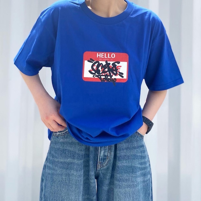 【Scene Tokyo】name tag tee