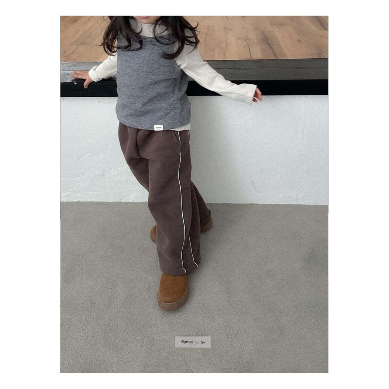【取寄】digreen ブレッシングタンクトップ|冬服|韓国子供服