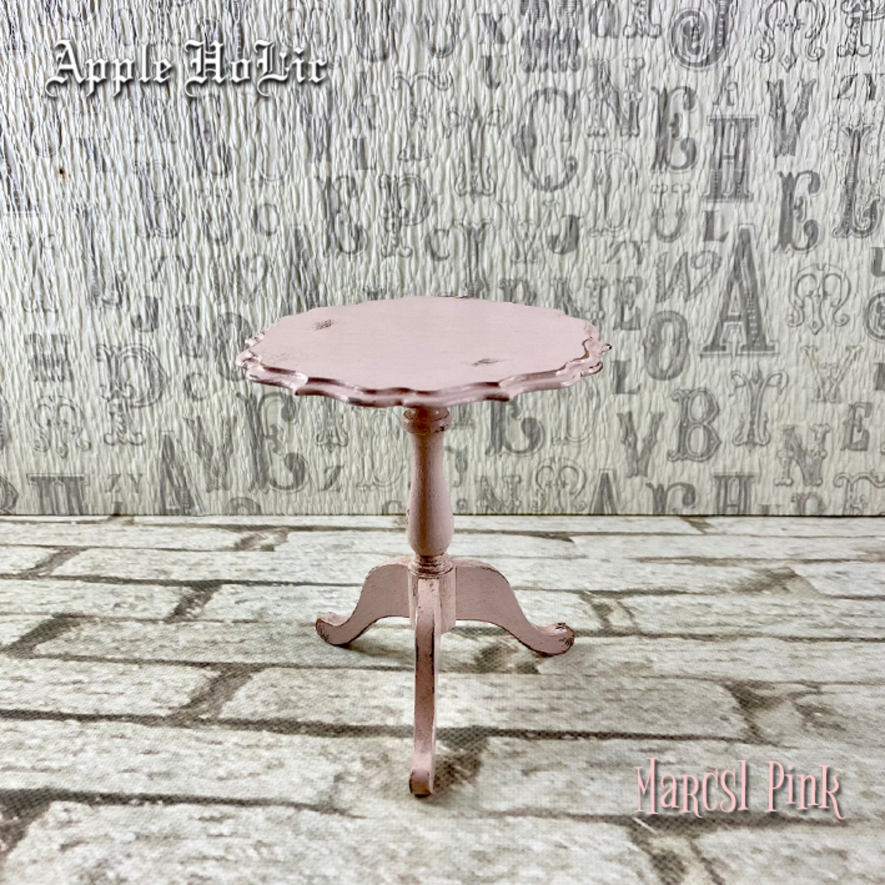 1/6 ドール サイドテーブル【Marcel Pink・ マルセル ピンク 】