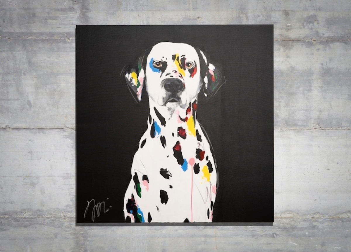 Dalmatian / ダルメシアン / 犬の現代アート作品 絵画販売 | TOMOYA 