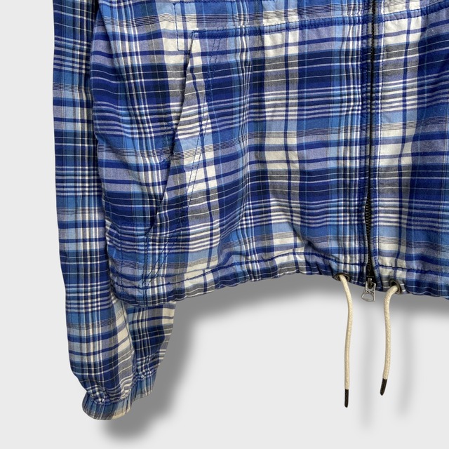 POLOGOLF ラルフローレン フード付きチェック柄スウィングトップジャケット