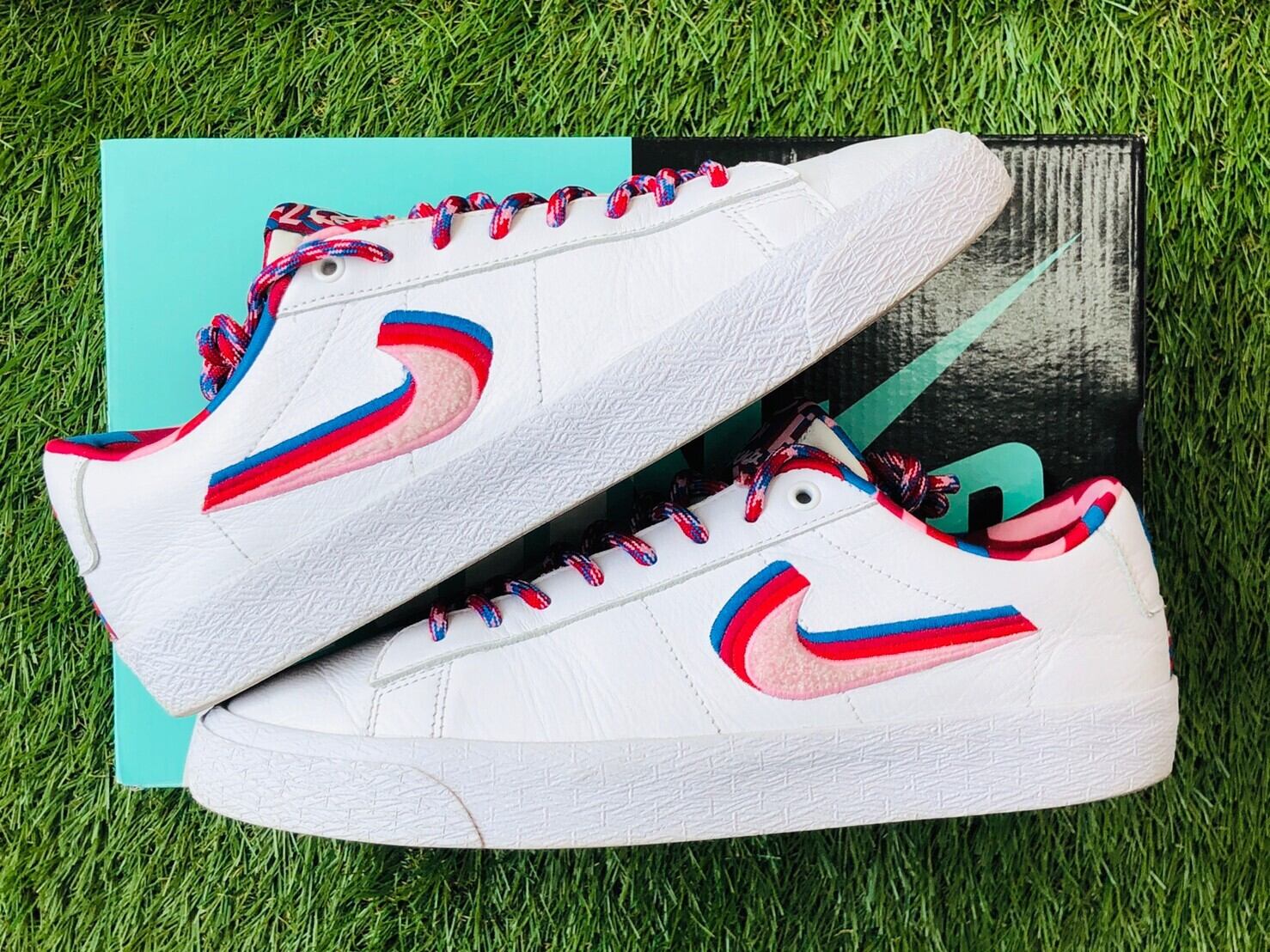 NIKE × PARRA SB BLAZER GT QS CN4507-100 27㎝ 105JH8210 | BRAND ...