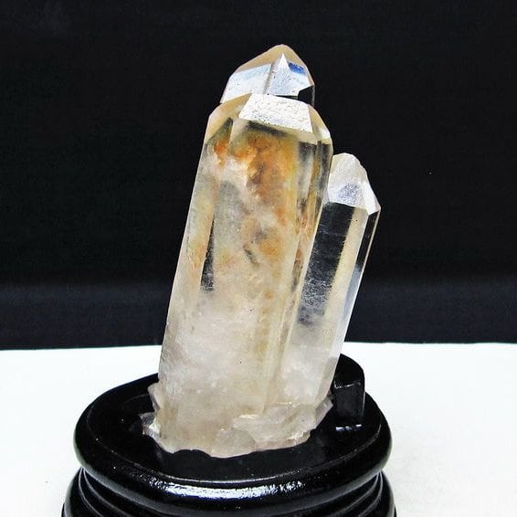 水晶 クラスター マダガスカル産 台座付属 水晶 原石 一点物 182-9371