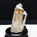 水晶 クラスター マダガスカル産 台座付属 水晶 原石 一点物 182-9371
