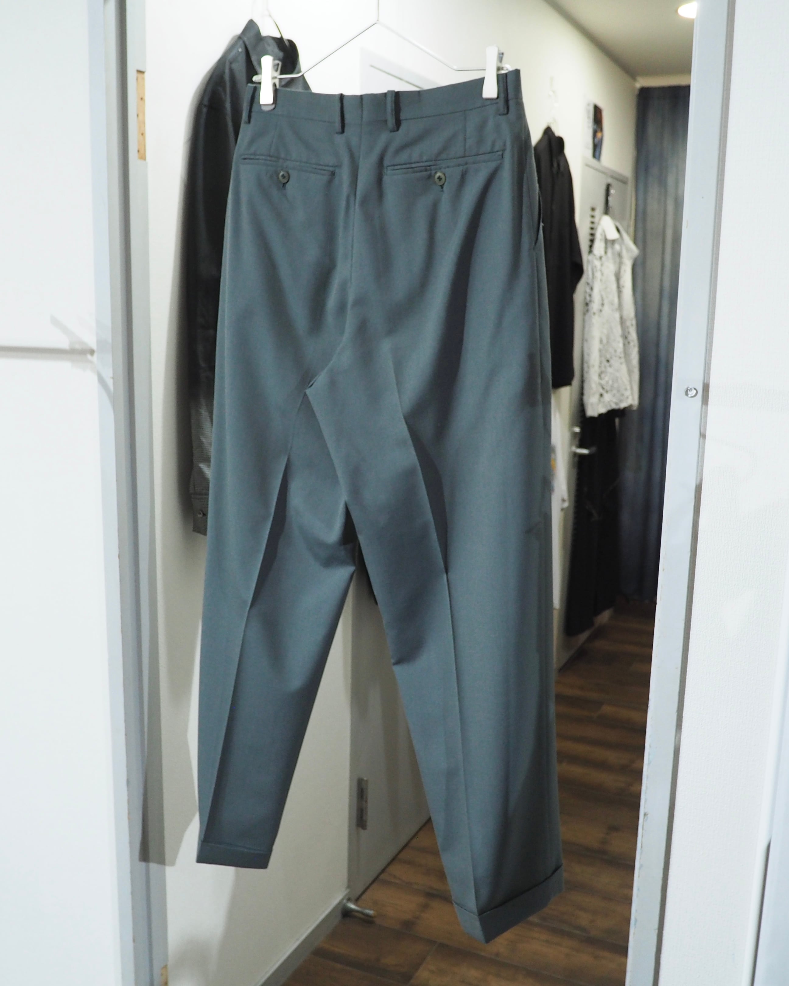 1980 - 90s " SUIVI HOMME " Beautiful Sage Green Color Special Vintage Set up