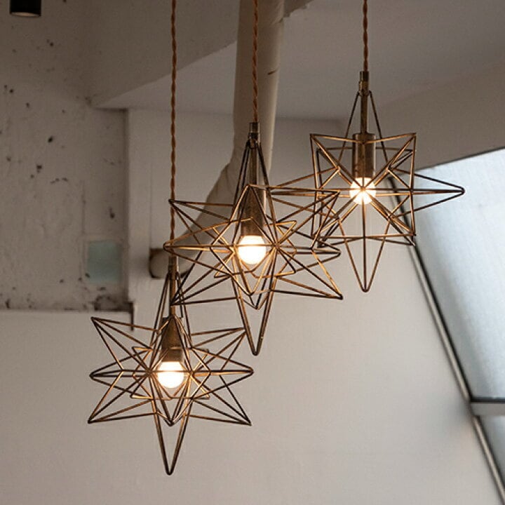 Etoile エトワール 3灯ペンダントランプ | メゾンドリュストル