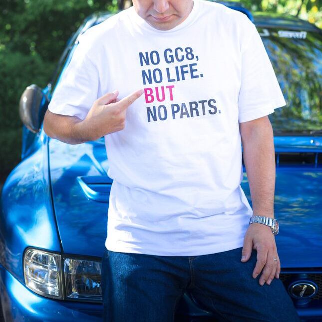 Tシャツ『IMPIZM』[NO GC8, NO LIFE. BUT NO PARTS.]-T／Black | IMPIZM