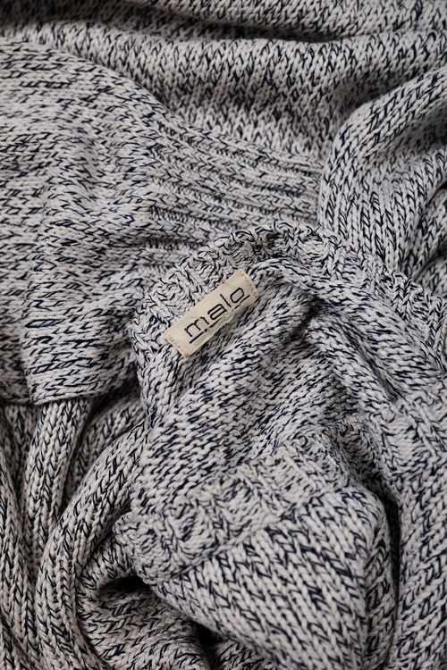 [1990's]  "malo" Pure Cashmere Crew Neck Raglan Knit (made in Italy)