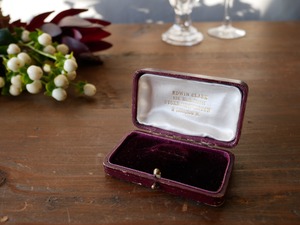 antique jewerly case from England アンティーク ジュエリーケース