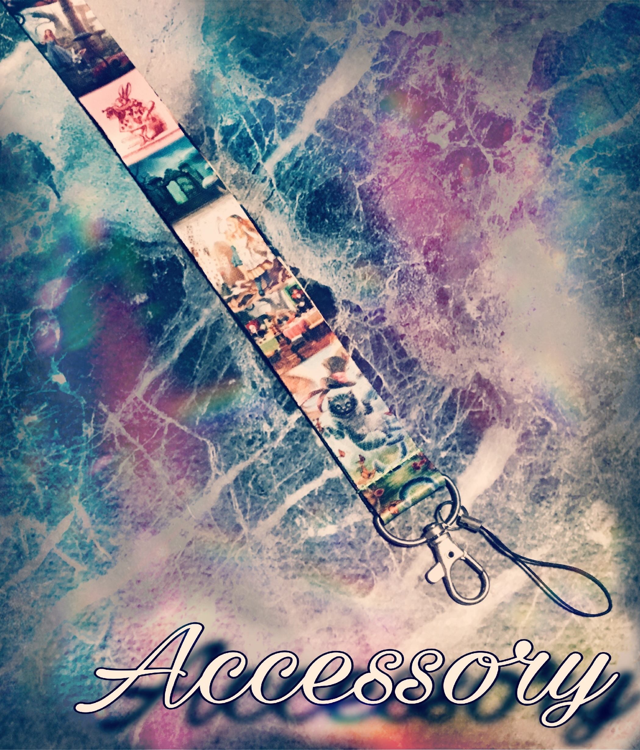 携帯 ネックストラップ アリスインワンダーランド alice in wonderland