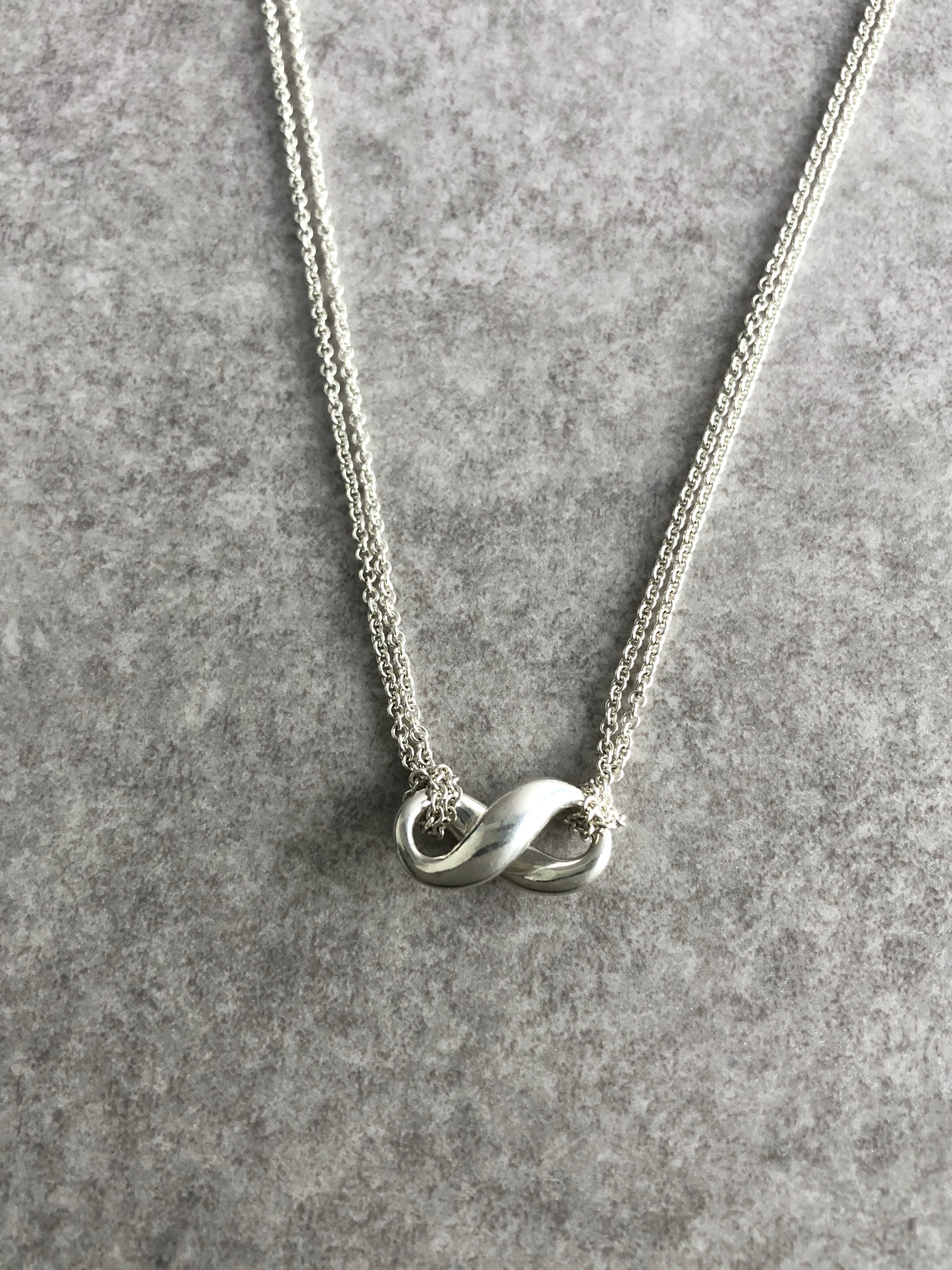 Tiffany & Co. ティファニー ネックレス シルバー インフィニティ 925