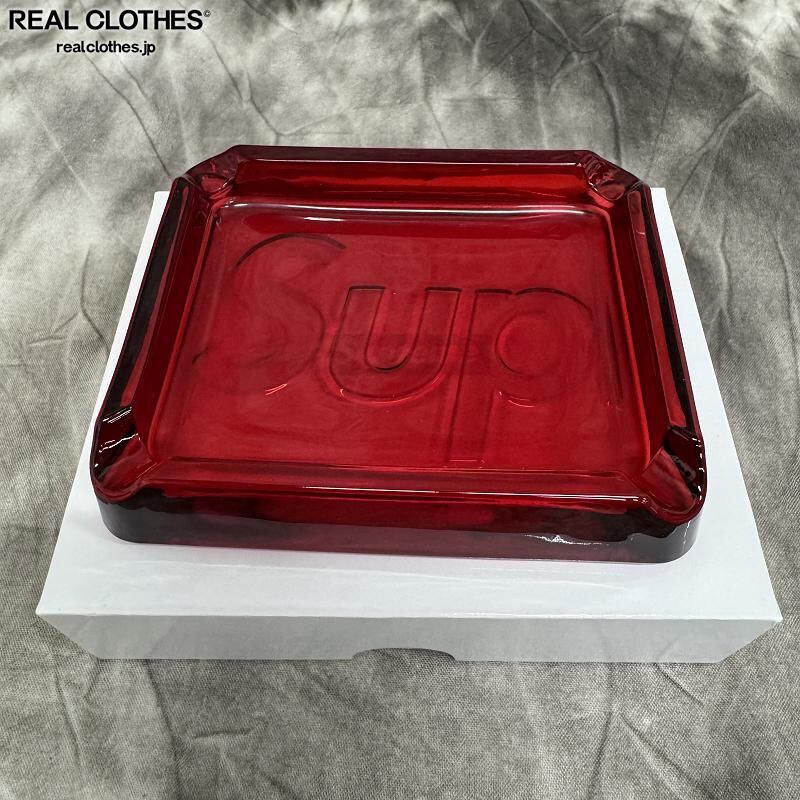 Supreme/シュプリーム【22SS】Debossed Glass Ashtray/デボスド グラス 