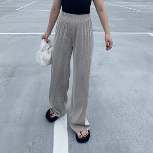 relax straight rib pants (ivory)