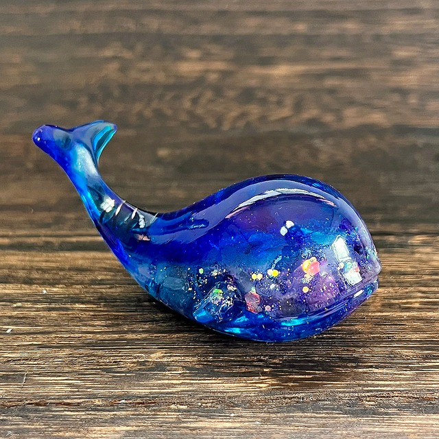 碧のクジラ オルゴナイト アメジスト セレスタイト  [248]