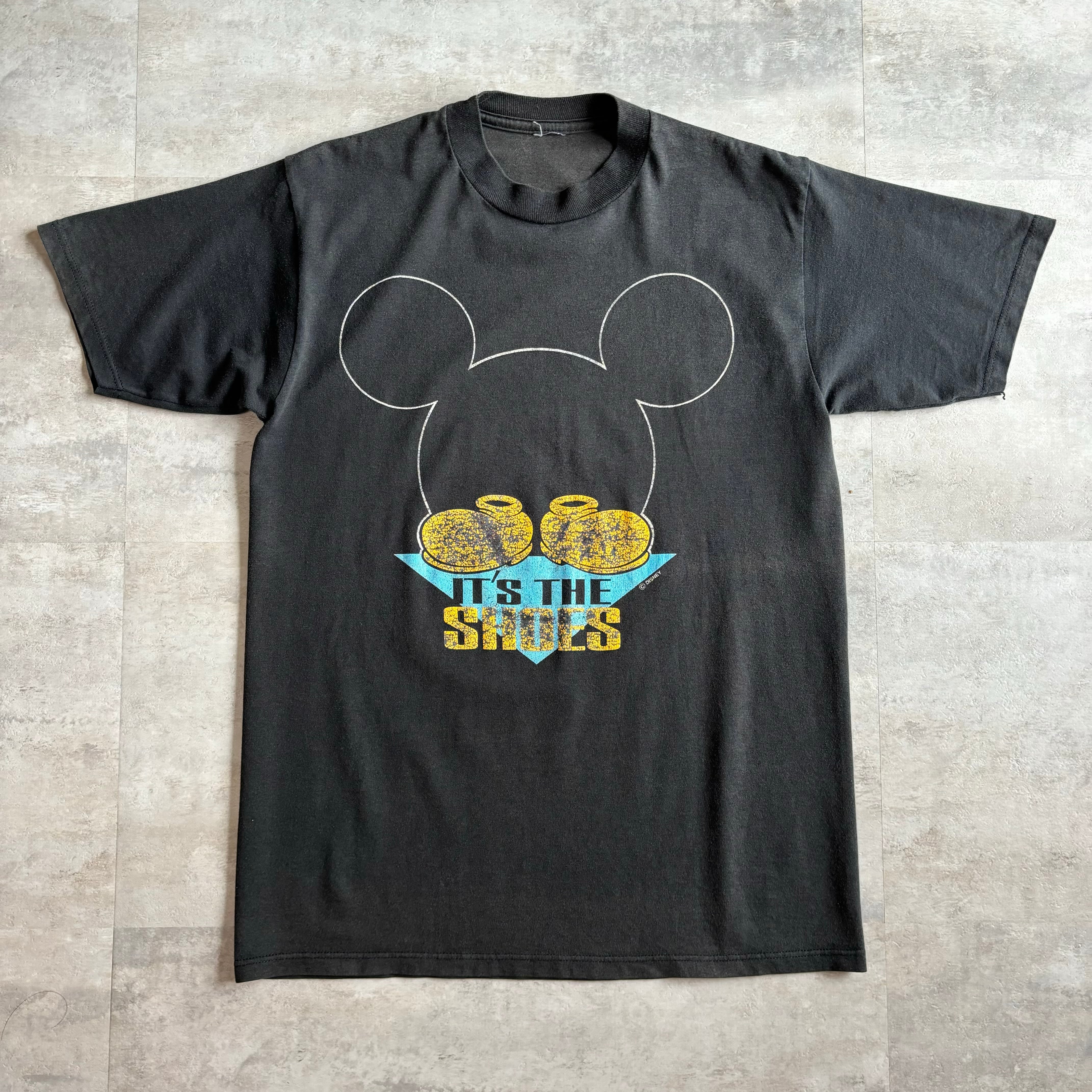 《M size》Disney ディズニー ミッキー Tシャツ フェード no.3403