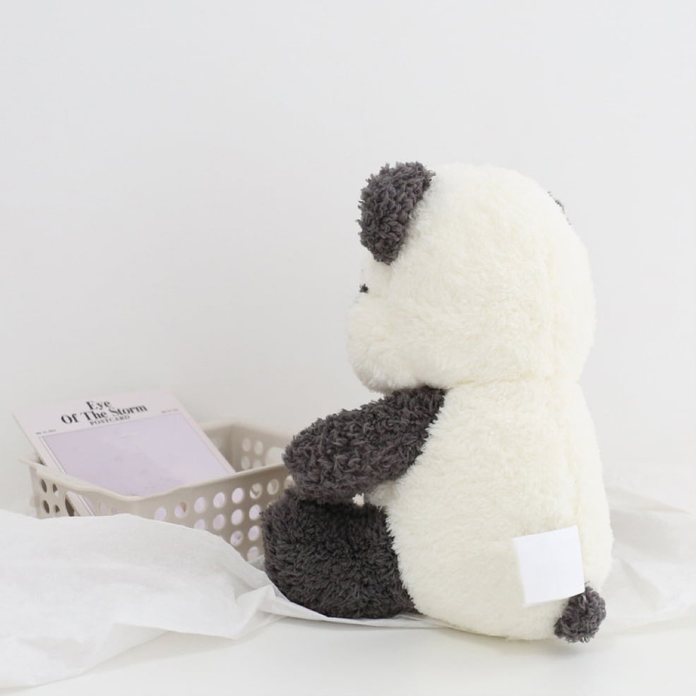 ふわふわパンダぬいぐるみ 赤ちゃんファーストトイ 出産お祝いギフト