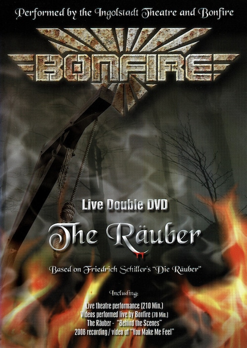 BONFIRE ‎"The Räuber" Live Double DVD / PAL (輸入盤)