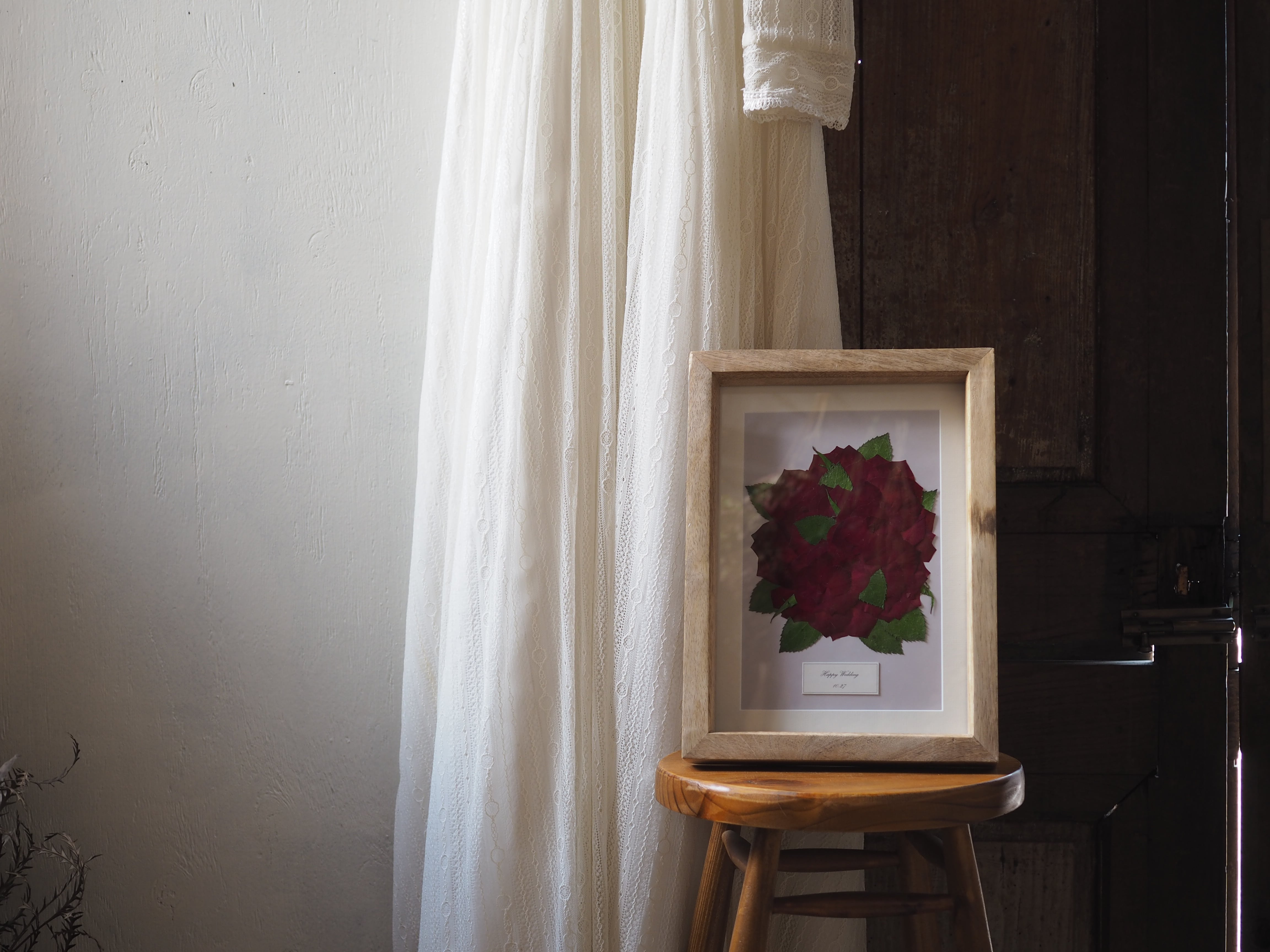 予約商品】押し花〈A3サイズ〉 生花から押し花に仕立てるオーダー