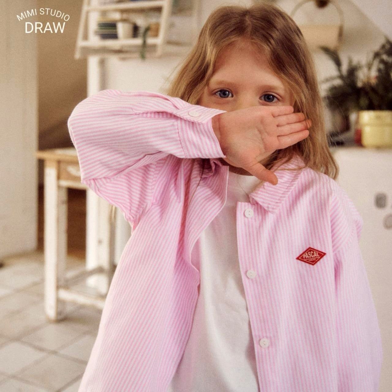 «予約»«ジュニアサイズあり» By MiMi ストライプシャツ 2colors