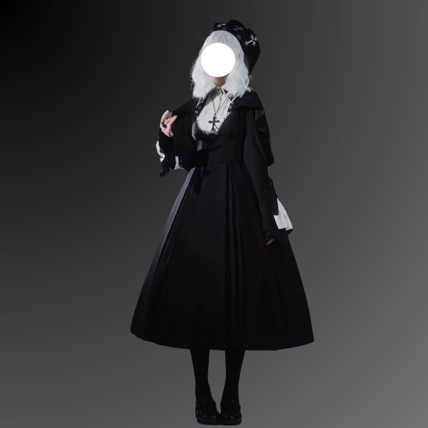 SEASONZ セットアップ 4点セット 十字礼賛 修道女 ゴシック ゴスロリ