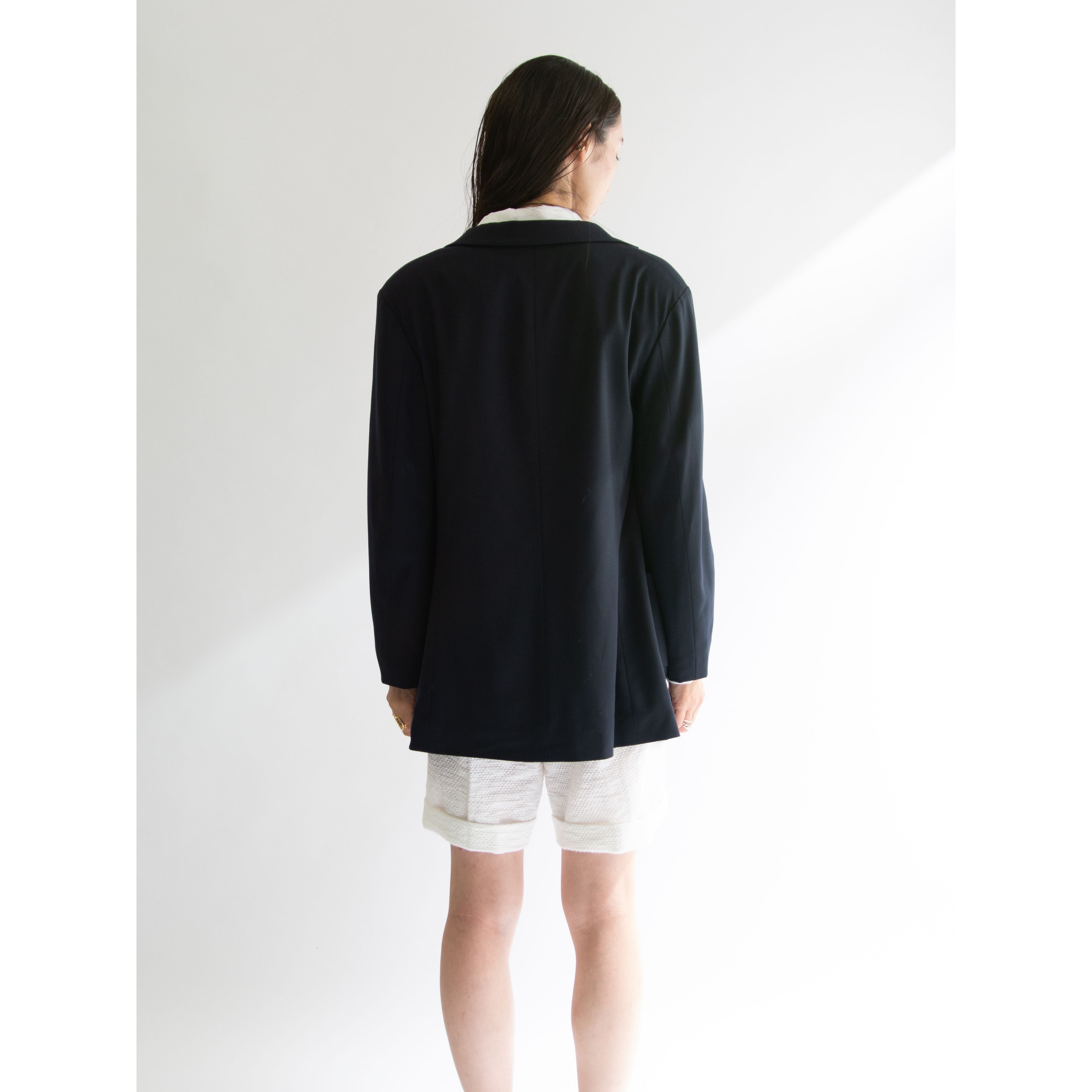 JIL SANDER】Made in Germany Wool-Elastane Stretch Single Jacket