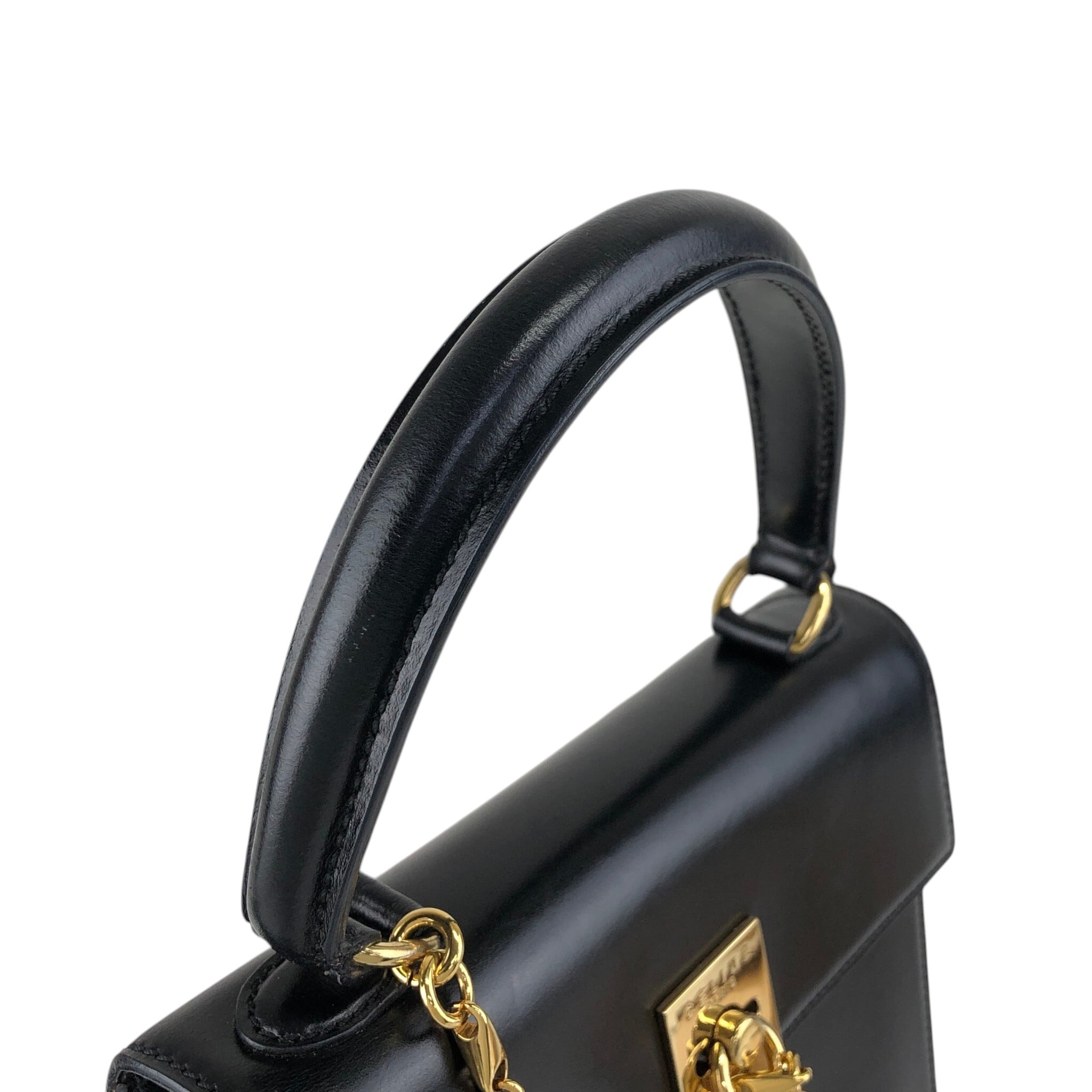 CELINE セリーヌ ショルダーバッグ ブラック ガンチーニ チェーン