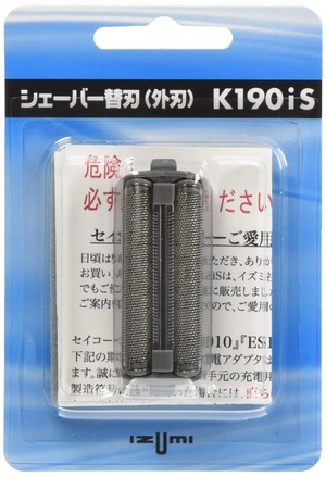 【新着特価】IZUMI 往復式シェーバー用外刃 K190iS