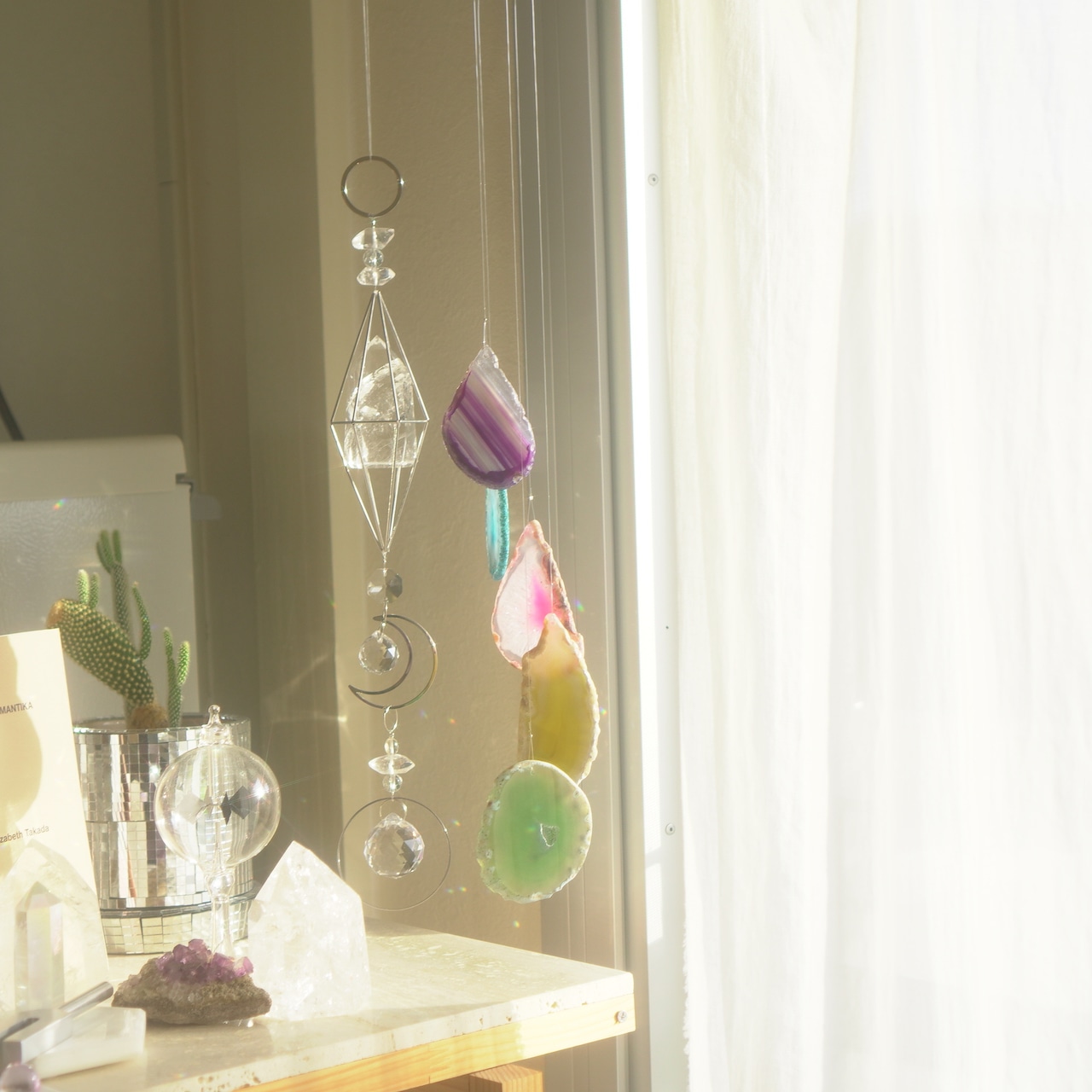 Flower Bouquet 17 - アゲートヒーリングチャイム / Agate Healing Chime