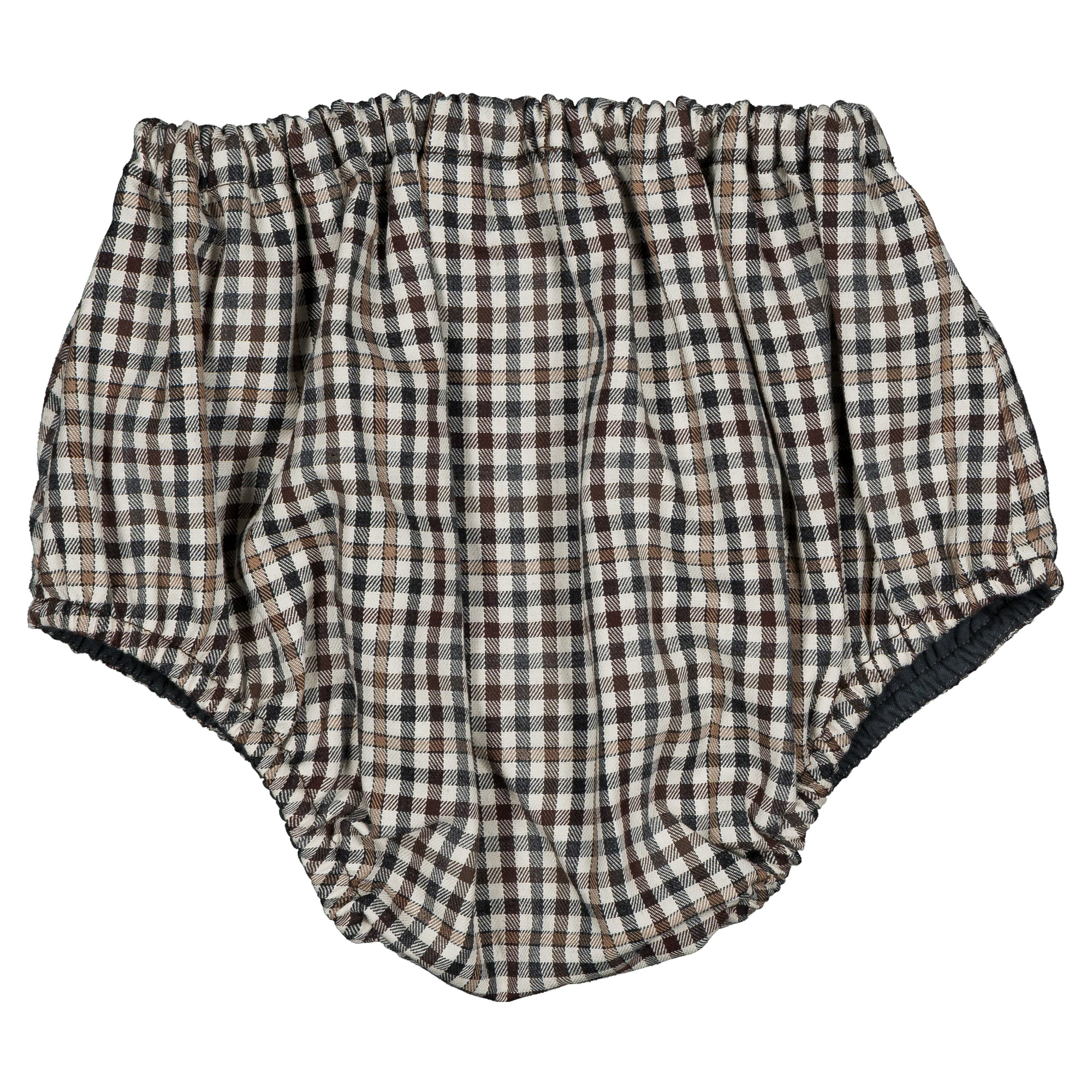 【予約/送料無料】Bloomer CHAILLOT - gingham beige&gray / Maison Marelle