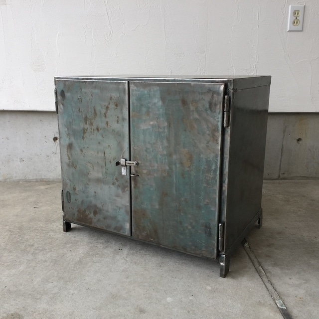 French Metal Cabinet