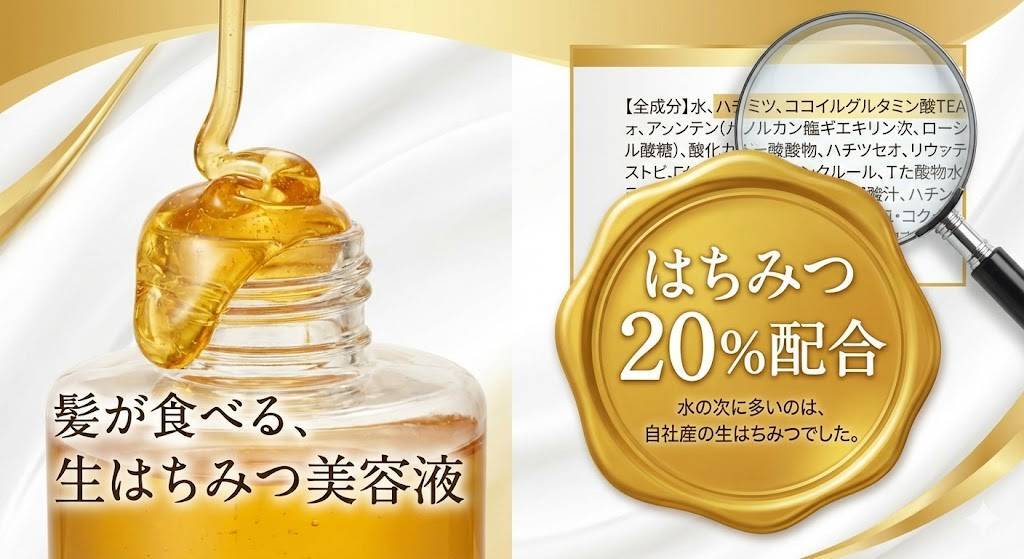 洗えるはちみつ美容液頭皮シャンプー3種類セット】 界面活性剤不使用
