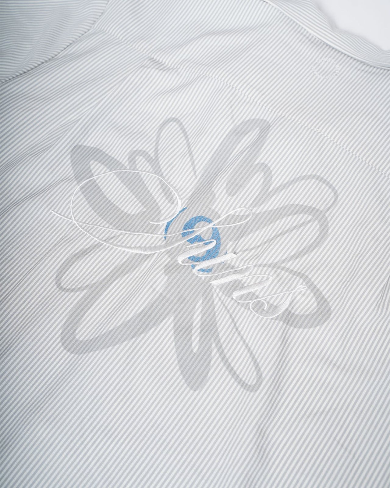 【SUNS】Suns EMBROIDERY SEERSUCKER OPEN COLLAR SHIRTS［RSS028］