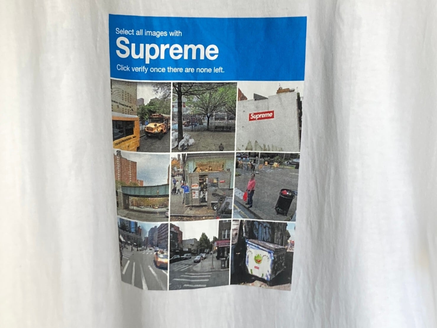 Supreme VERIFY TEE XL WHITE 30KH8833 | BRAND BUYERS OSAKA 