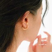 ミニマルウェーブイヤーカフ