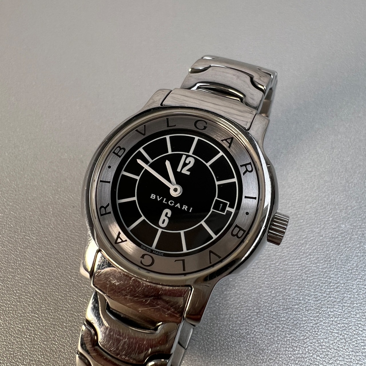 BVLGARI ブルガリソロテンポ  時計 シルバー A-9139