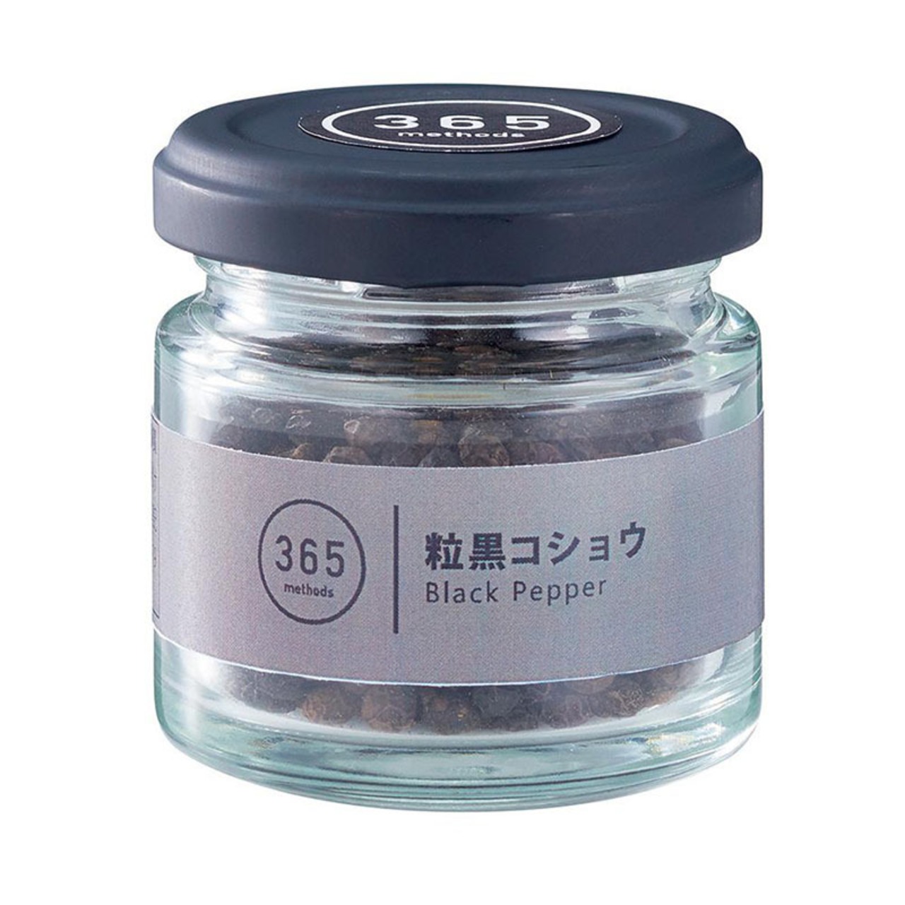 365methods キッチンスパイス 6点セット カレー塩25g/ガーリックソルト30g/クラッシュチリペッパー20g/クリスタルソルト70g/ハーブミックス10g/粒黒コショウ25g 調味料 アウトドア 用品 キャンプ グッズ 365メソッド サンロクゴ・メソッド 料理 調理 レジャー BBQ バーベキュー