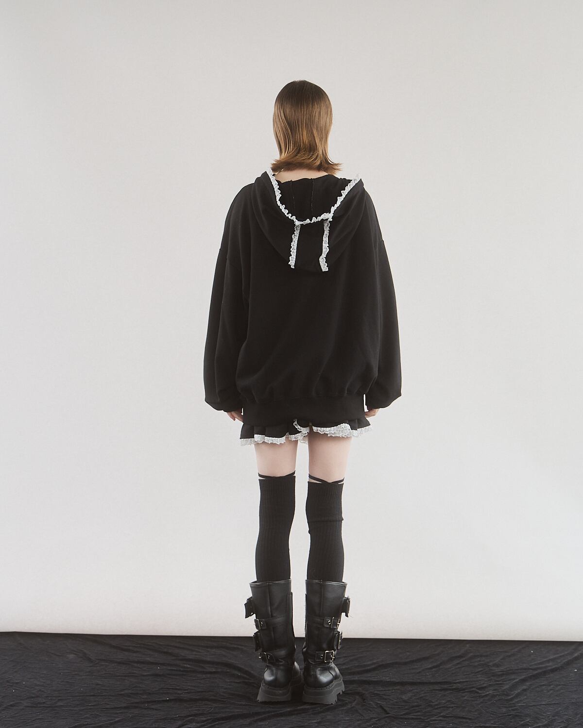 レースラインビッグパーカー | lilLilly official webstore