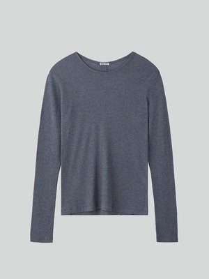 [RECTO][MEN] CASHMERE BLEND LONG-SLEEVE TOP (MELANGE GREY) 正規品 韓国ブランド 韓国通販 韓国代行 韓国ファッション レクト メンズ 日本 店舗