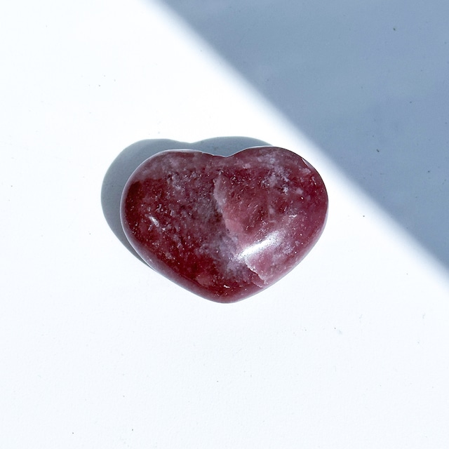 ピンクレピドライト ハート 15 ♡ Pink Lepidolite ♡天然石・鉱物・パワーストーン・インテリア